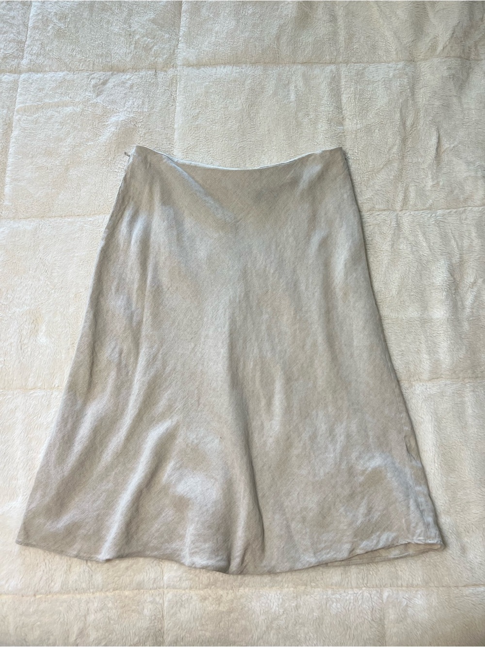 New York & Company linen blend skirt